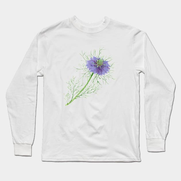 March 31st birthday flower Long Sleeve T-Shirt by birthflower